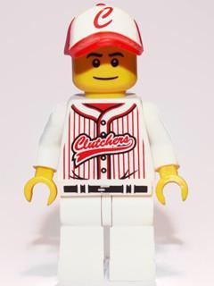 LEGO Minifigure-Baseball Player-Collectible Minifigures / Series 3-Creative Brick Builders